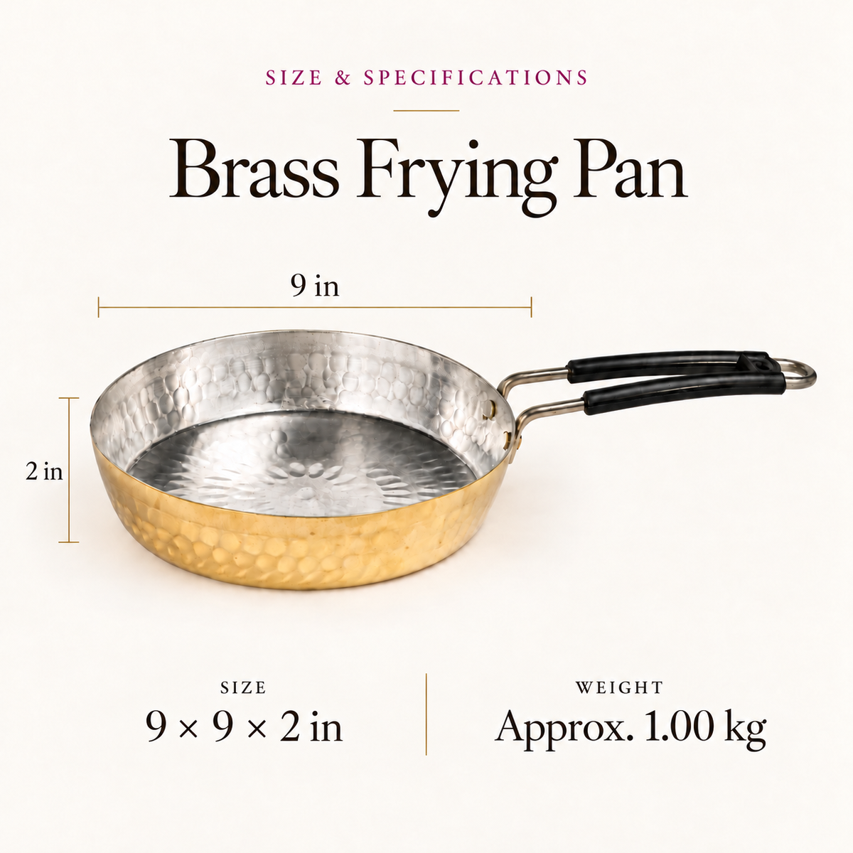 Brass Frying Pan