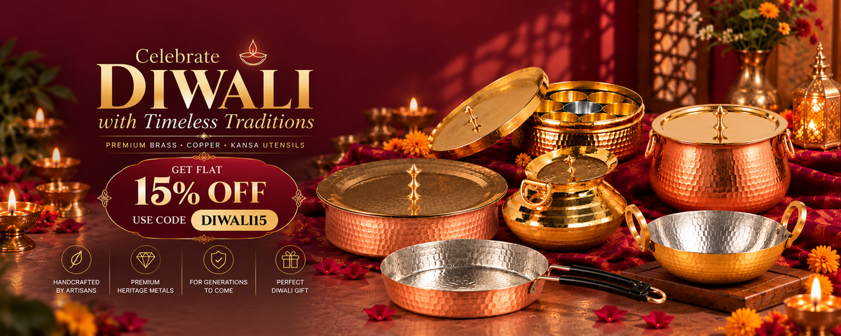 What to Buy on Dhanteras 2026: Brass, Copper or Kansa?