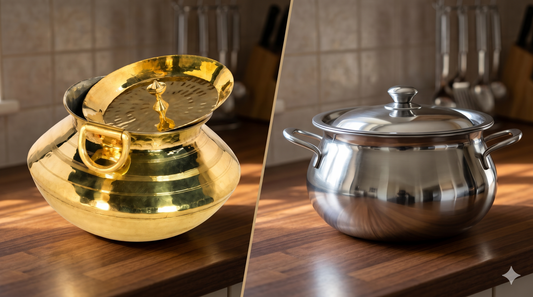 Brass Handi vs Stainless Steel Handi: Which Should You Choose?