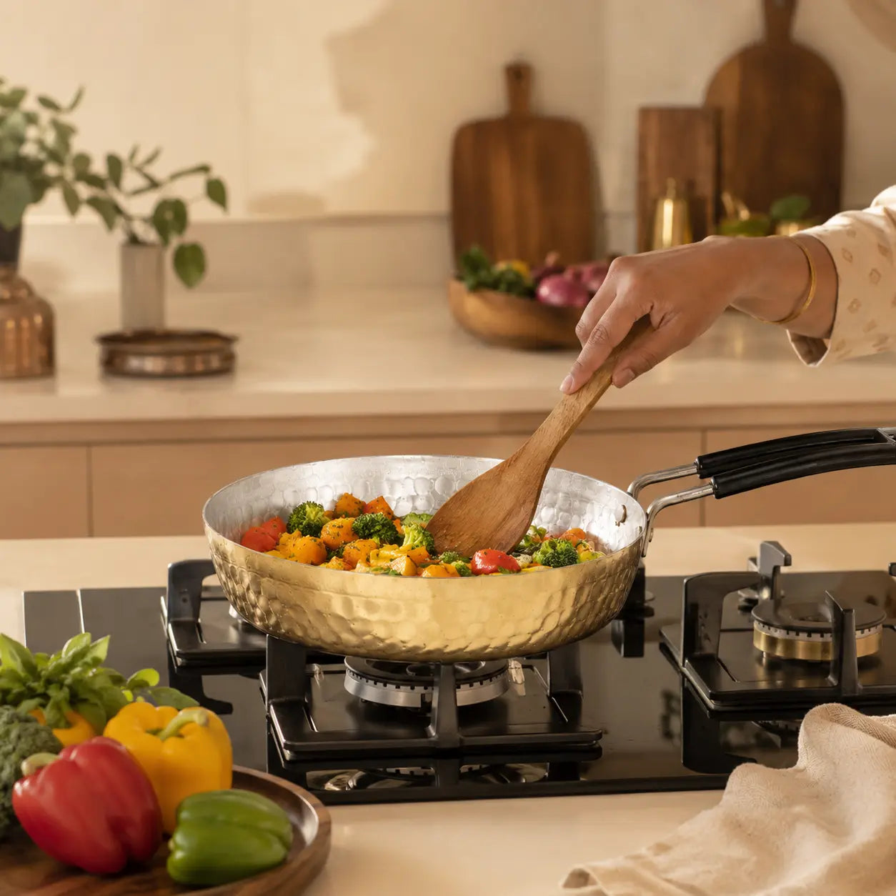 Brass Frying Pan