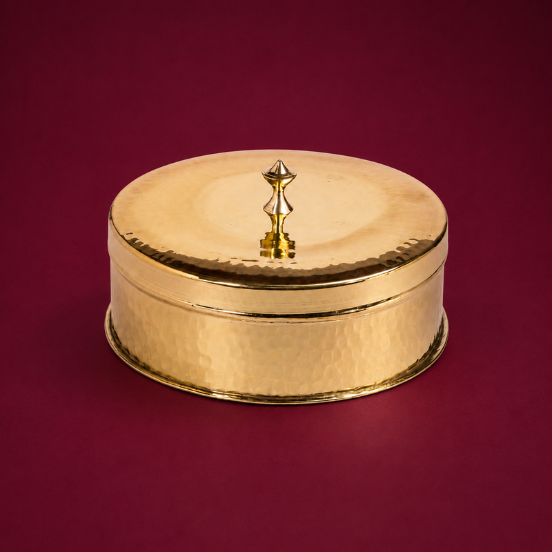 Brass Chapati Box