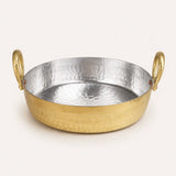 Brass Jalebi Kadai (Flat Kadai)