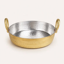 Brass Jalebi Kadai (Flat Kadai)