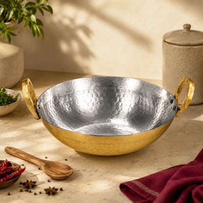 Brassium Brass Kadai