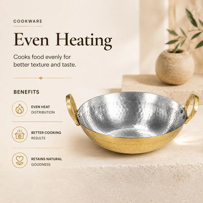 Brassium Brass Kadai
