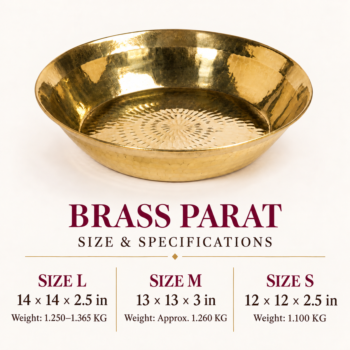 Pure Brass Paraat