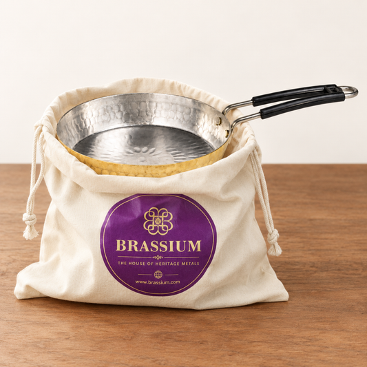 Brass Frying Pan