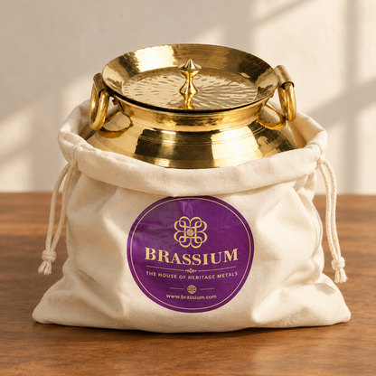 Brass Biryani Handi/Patili