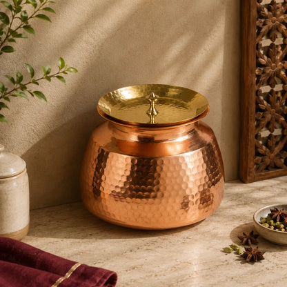 Copper Water Matka - 4 LTR