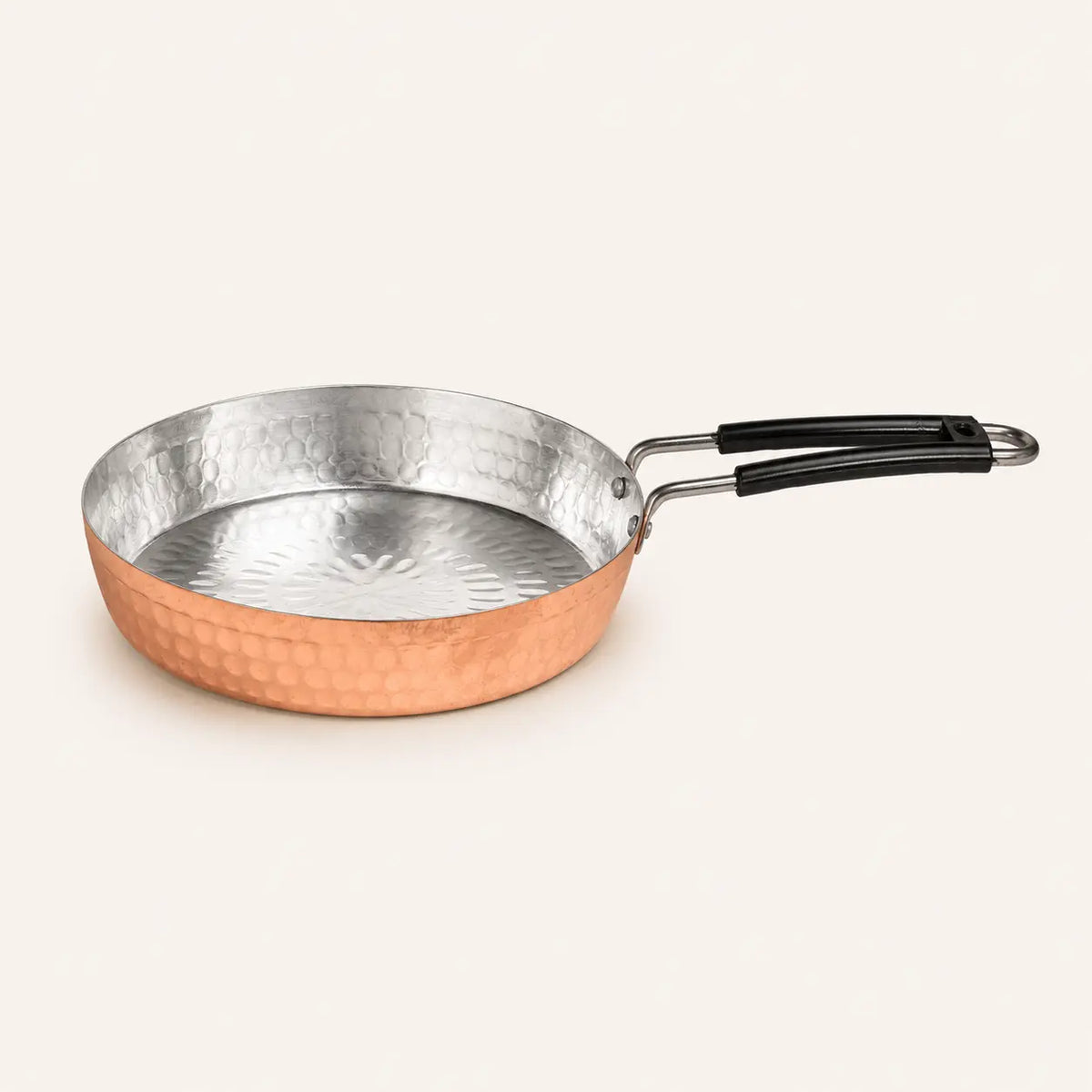 Copper Frying Pan Flat