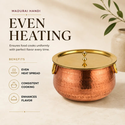 Copper Madurai Handi