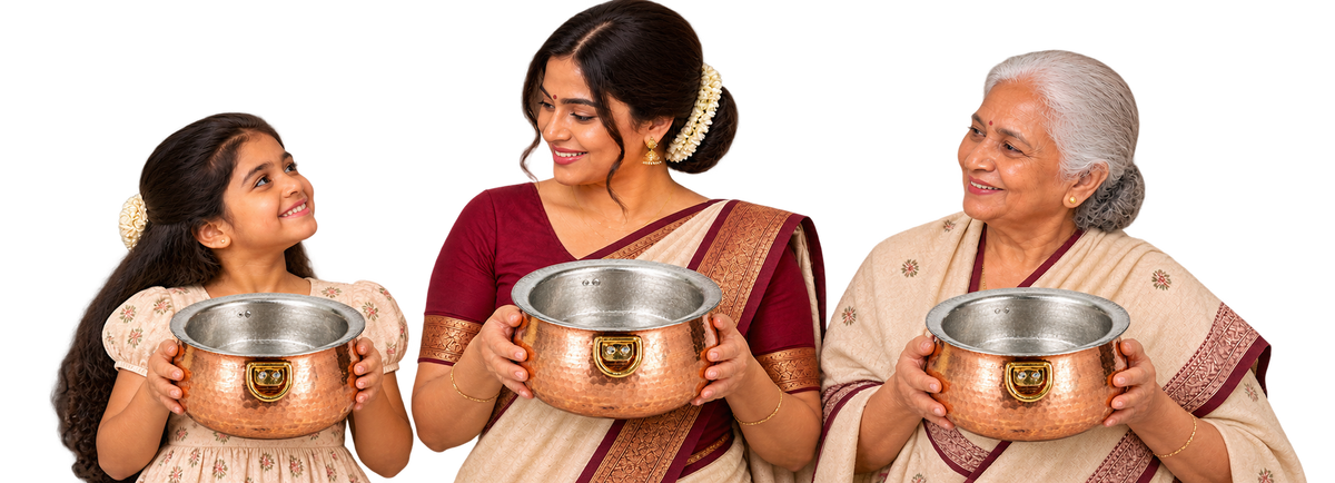 Copper Madurai Handi