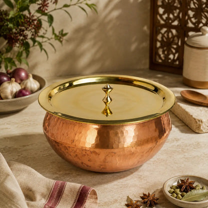 Copper Sipri (Strainer / Colander)