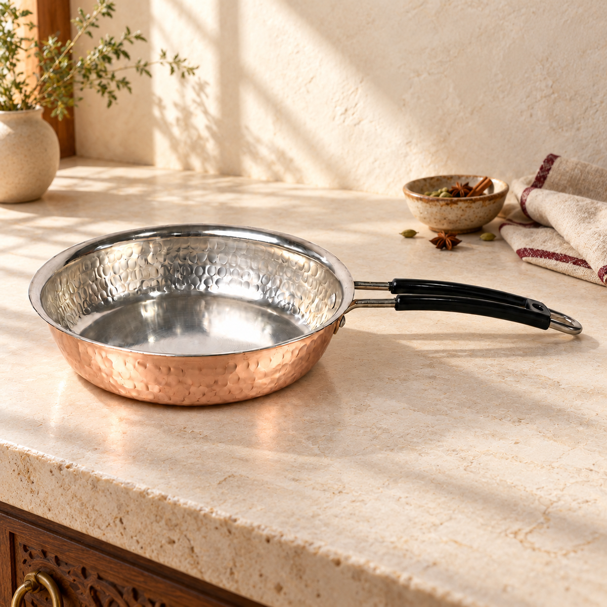 Copper Frying Pan
