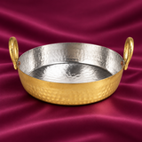 Brass Jalebi Kadai (Flat Kadai)
