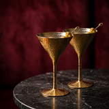 Brass Cocktail Glass Set of 2