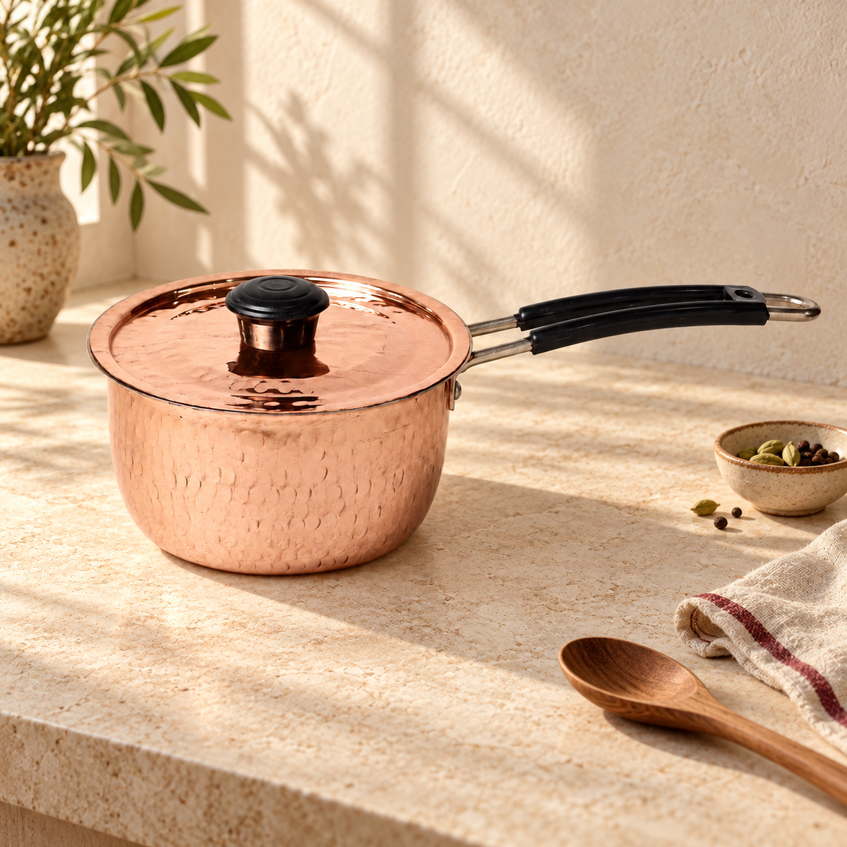 Copper Sauce/Tea Pan