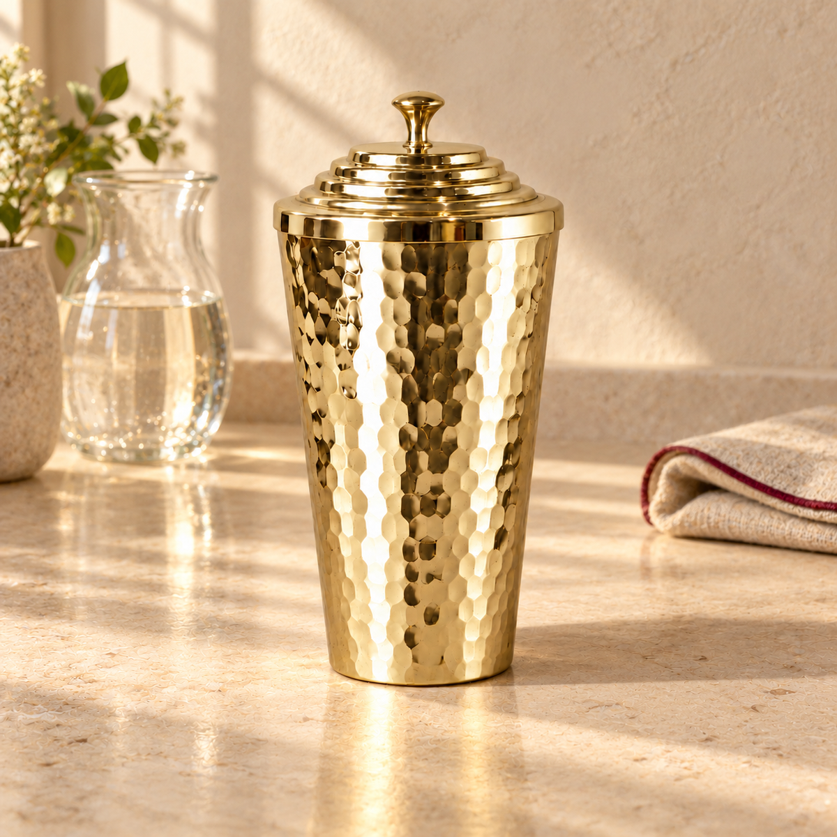 Royal Brass Water Tumbler