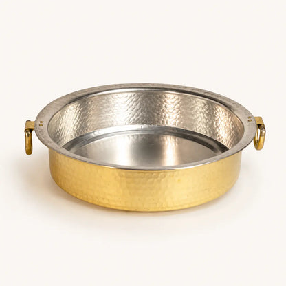Brass Flat Lagan (Shallow Vessel)
