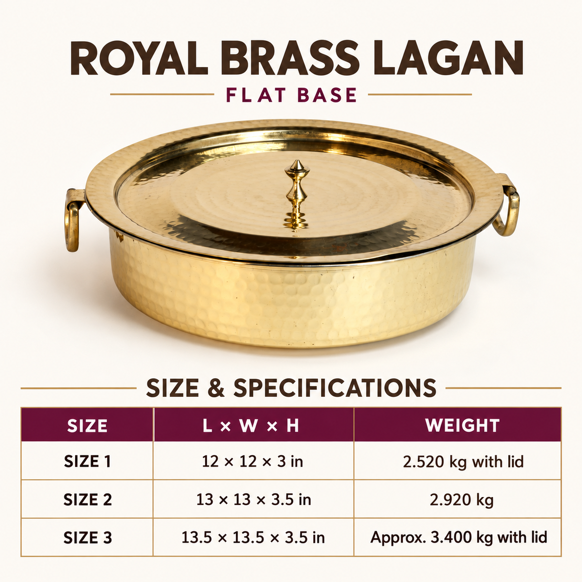 Brass Royal Lagan