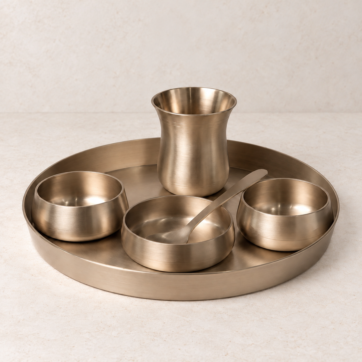 Kansa Thali Set (6 Pcs)