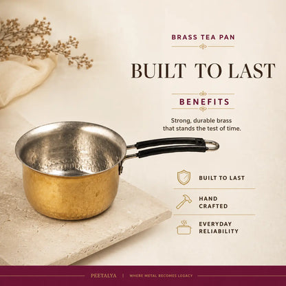 Brassium Brass Tea Pan