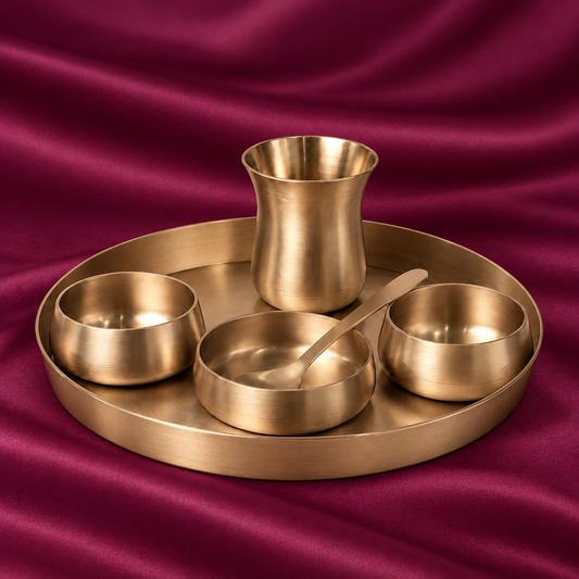 Kansa Thali Set (6 Pcs)