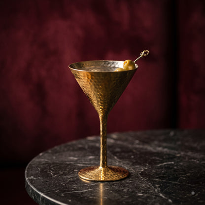 Brass Cocktail Glass Set of 2